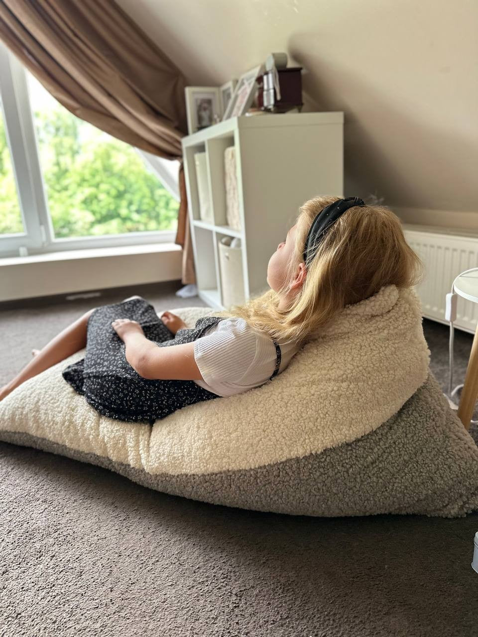 Kids' Bean Bag Chair – Cloud Lamb