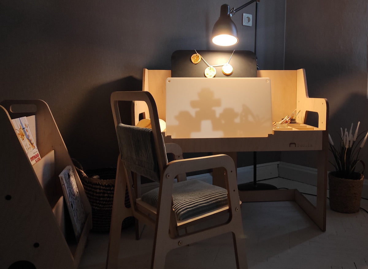 LUULA Acrylic Whiteboard For Montessori-Style Learning