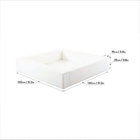 Soft Play Ball Pit - White