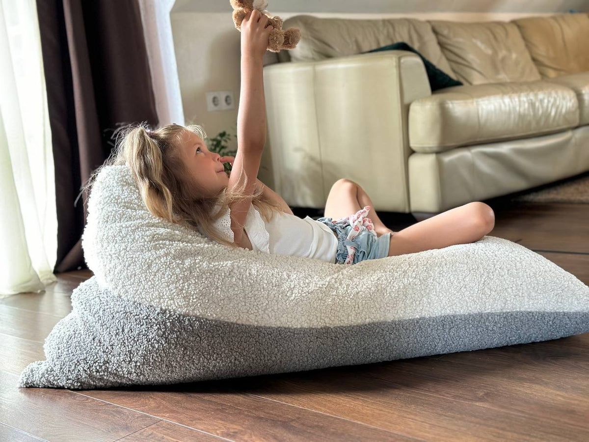Kids' Bean Bag Chair – Cloud Lamb