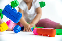 Soft Blocks Set With Wheels -33 pcs